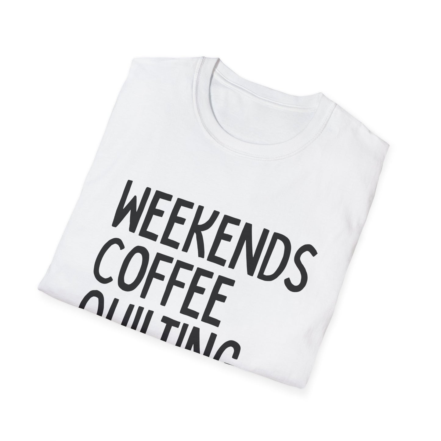 Weekends Coffee Quilting Tee