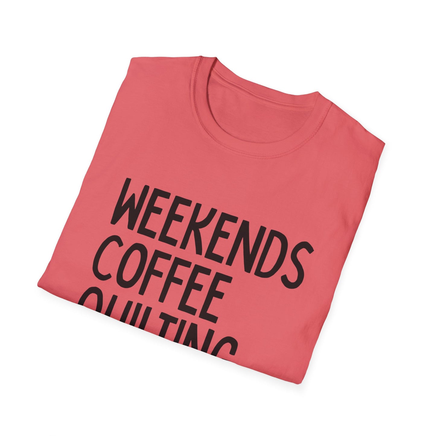 Weekends Coffee Quilting Tee