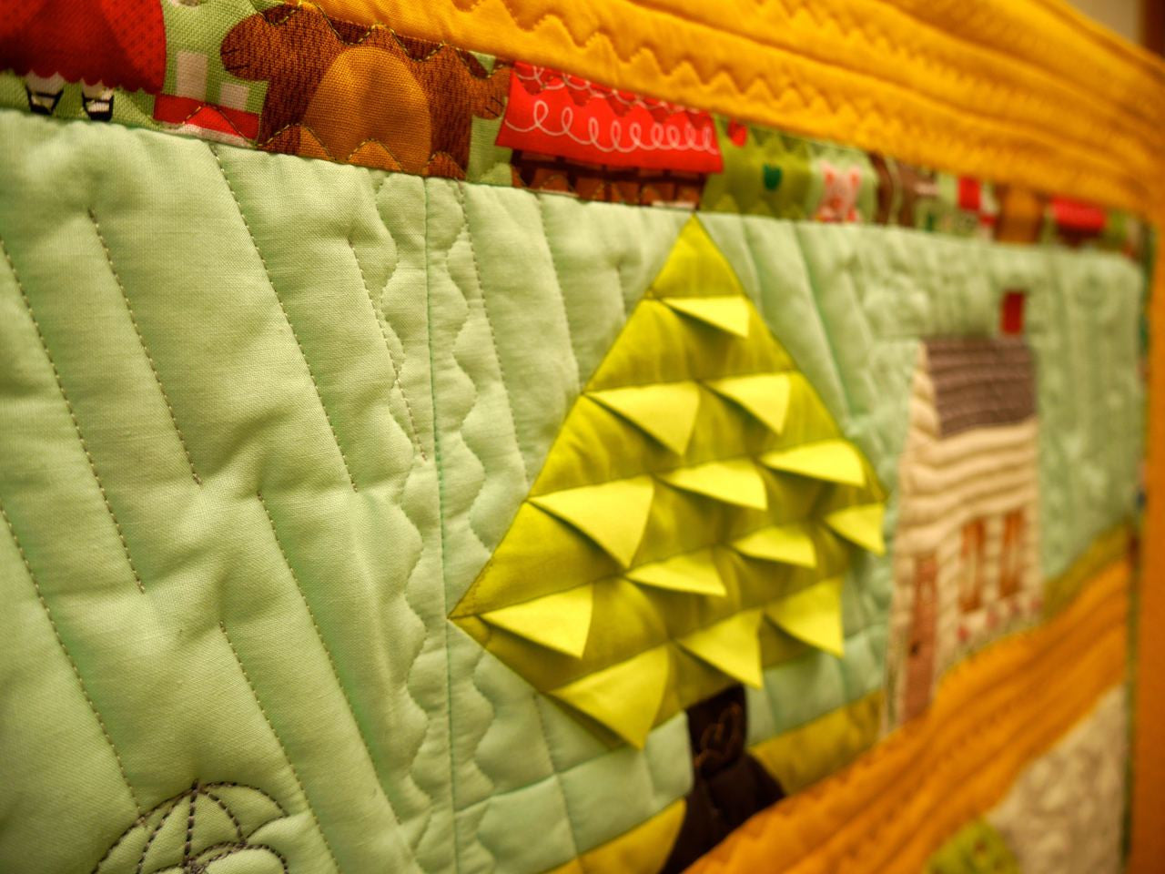 Where The Heart Is Row Quilt - Digital Download