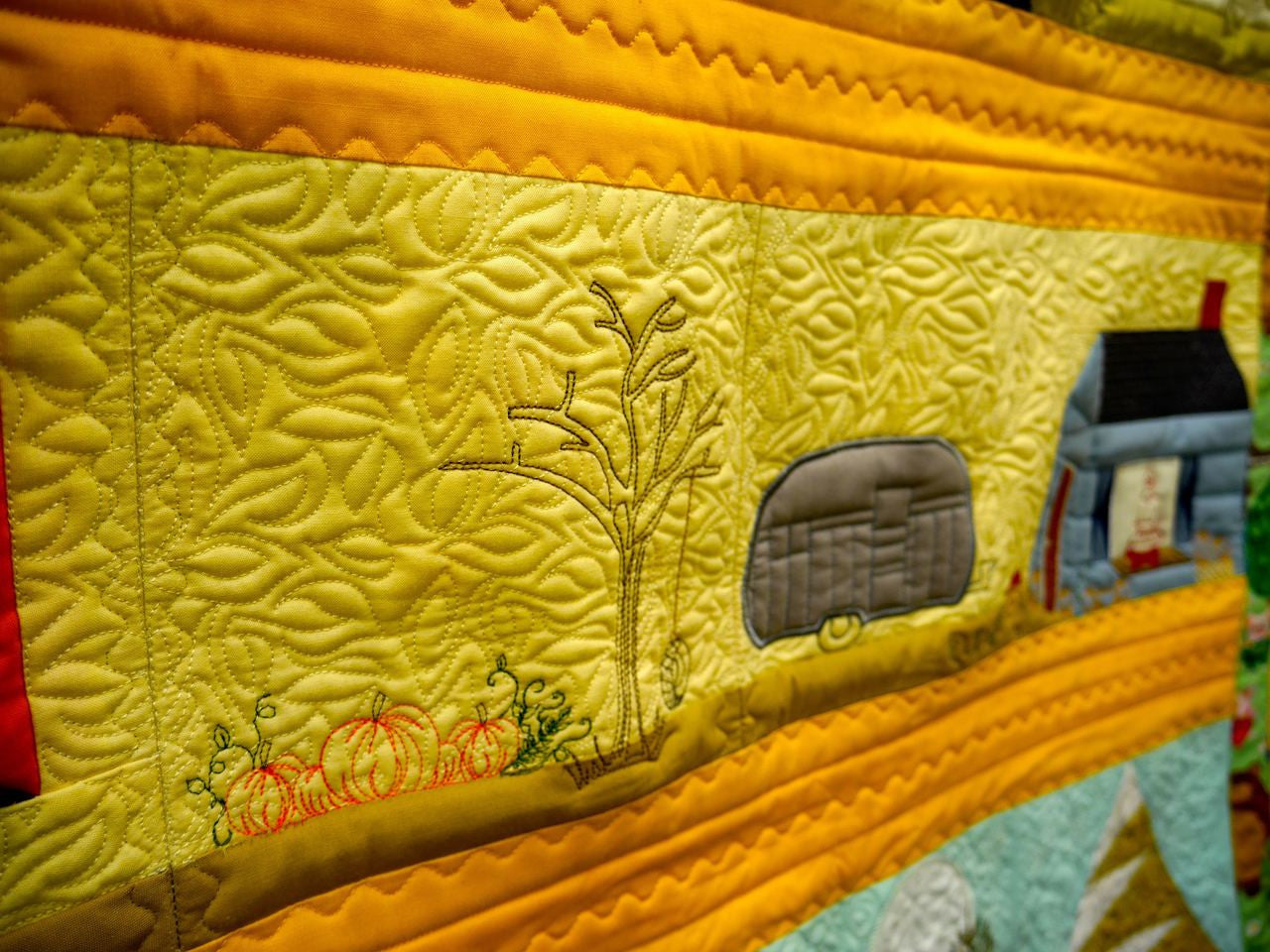 Where The Heart Is Row Quilt - Digital Download