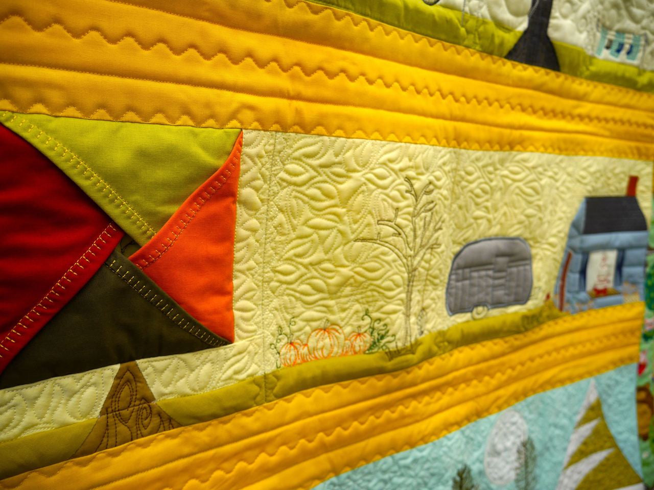 Where The Heart Is Row Quilt - Digital Download