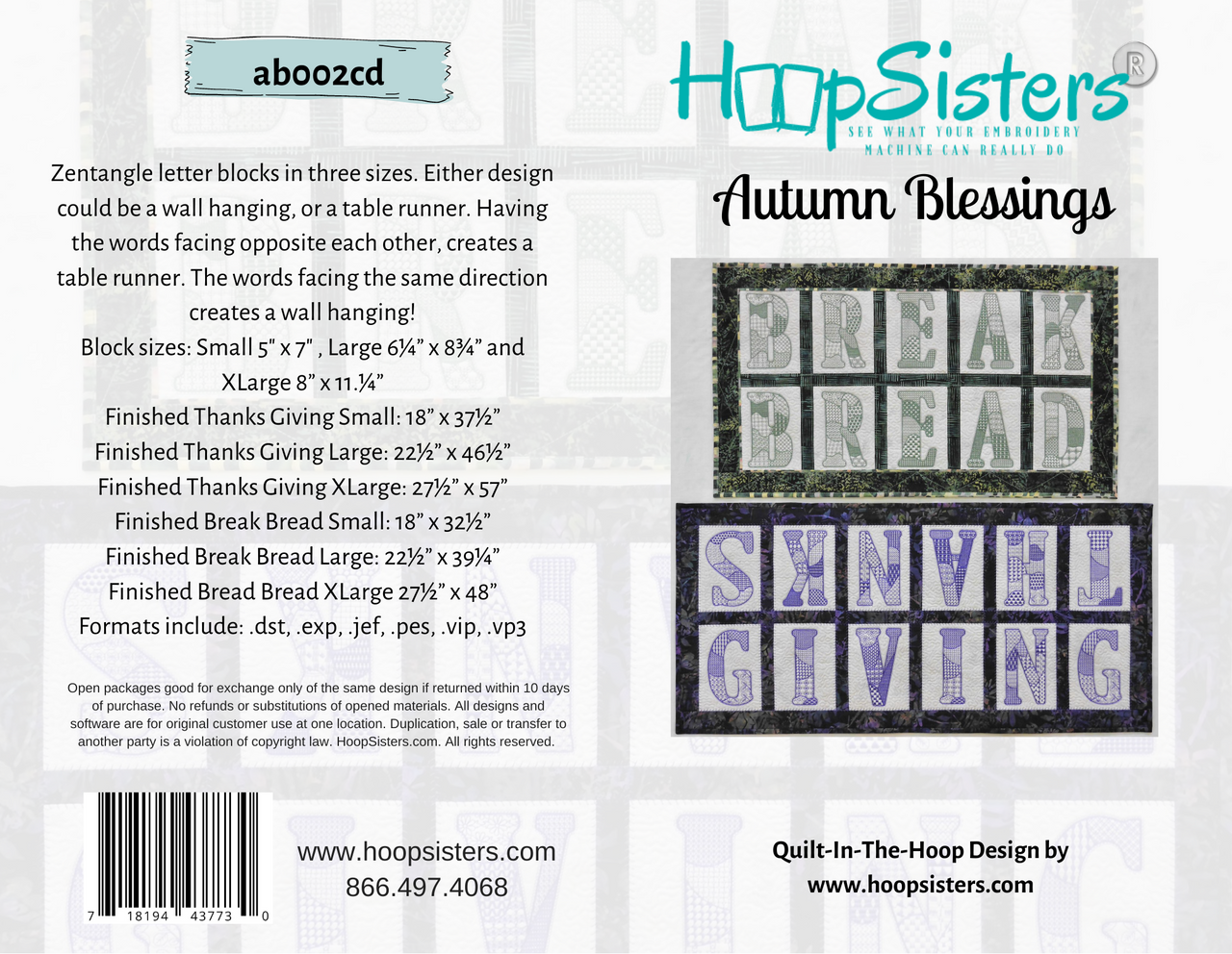 Autumn Blessings - Digital Download