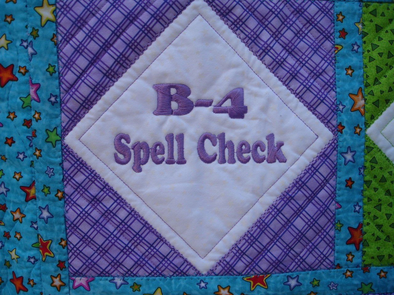 B-4 Spell Check - CD Media