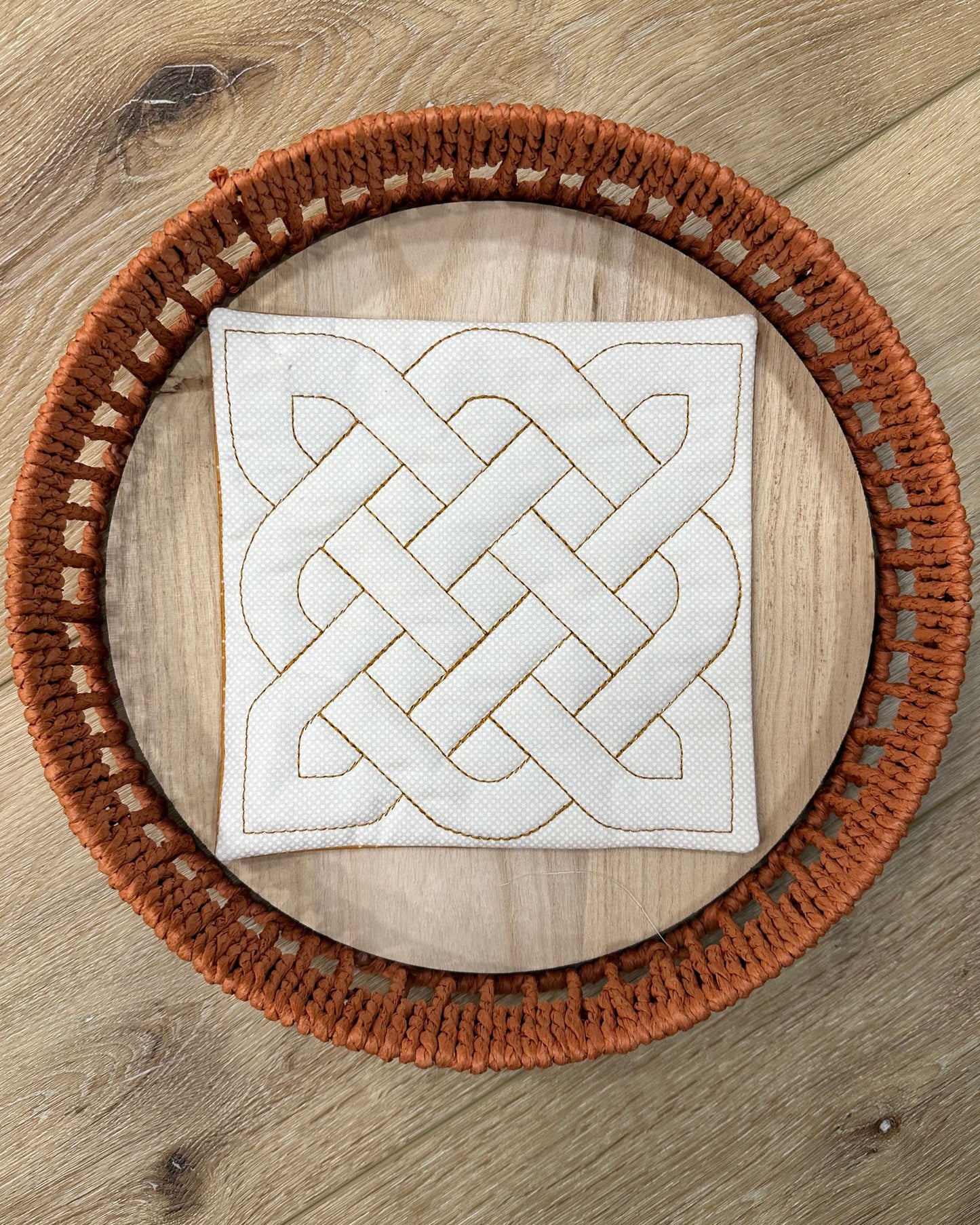 Leprechaun Luck Celtic Knot Block - Digital Download