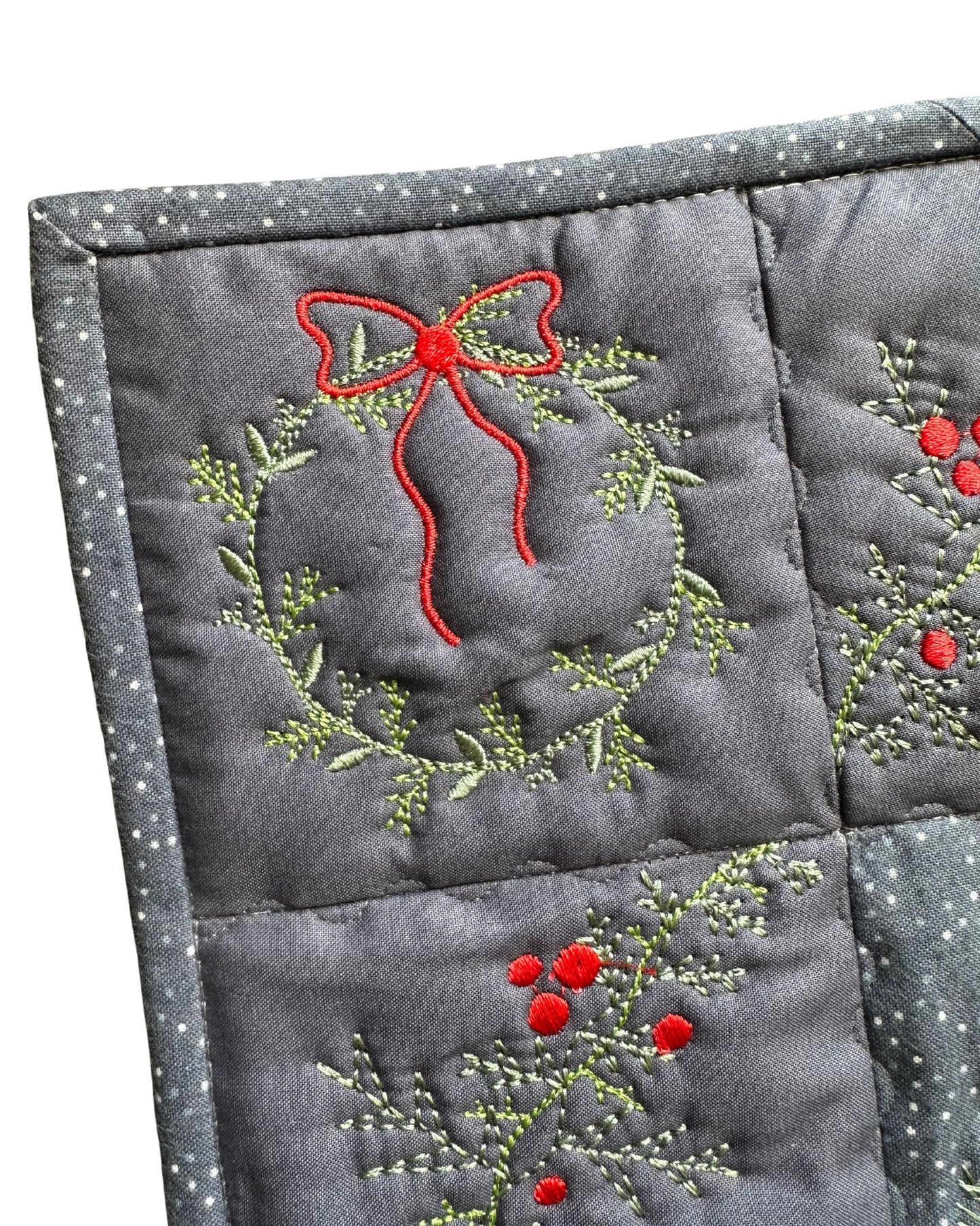 Christmas Village Wall Hanging - Digital Download