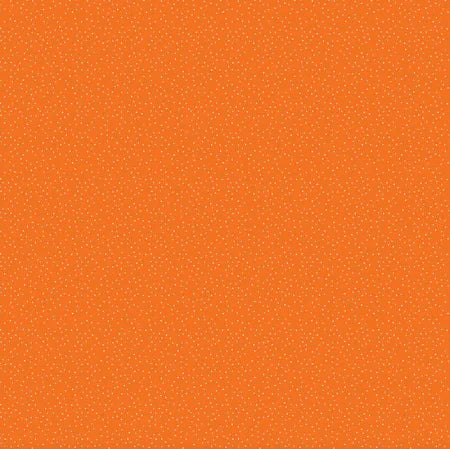 1 yard Pre-Cut Poppie Cotton Country Confetti Creamsicle Bright Orange