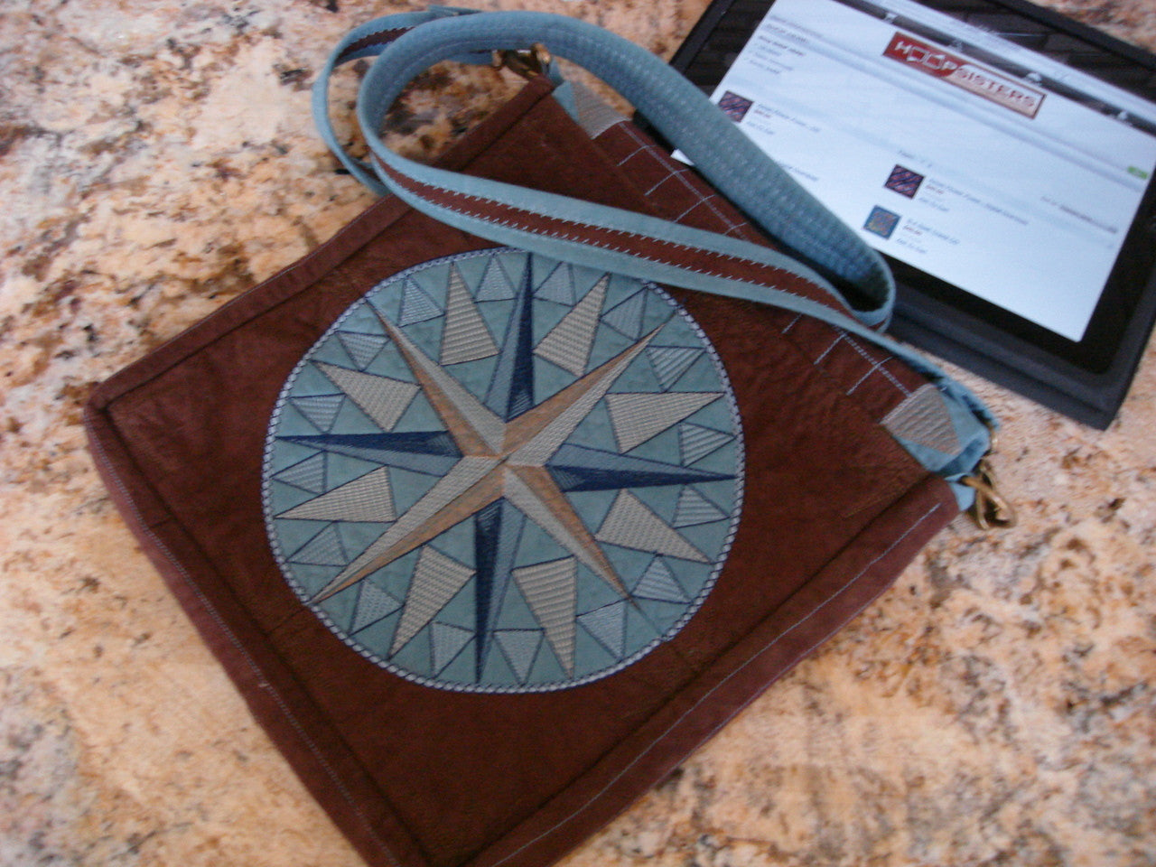 Messenger bag fits iPad!