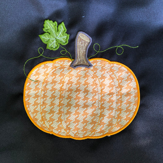 Pumpkin Block & Applique