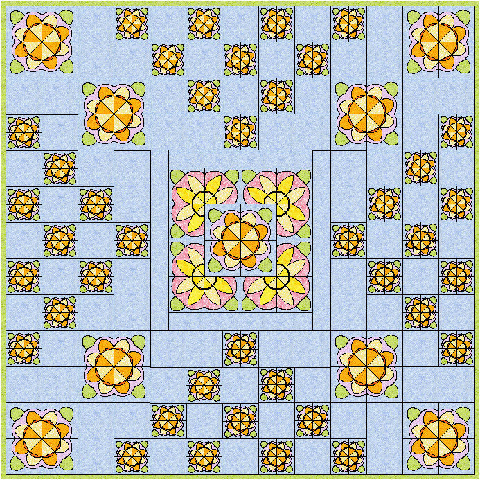 King Size "Spring Time" design!
