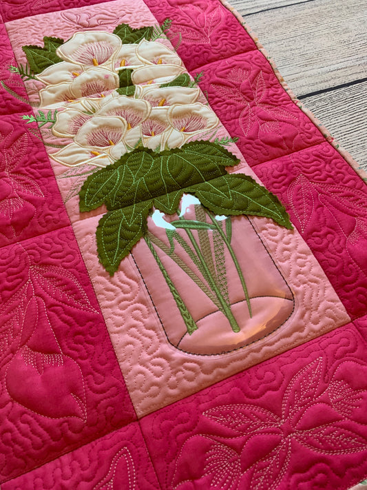 Calla Lily Wallhanging - CD Media