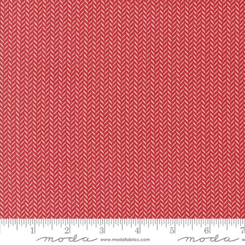 3/4 Yard Pre-Cut Fabric - Moda Berry and Pine Cranberry