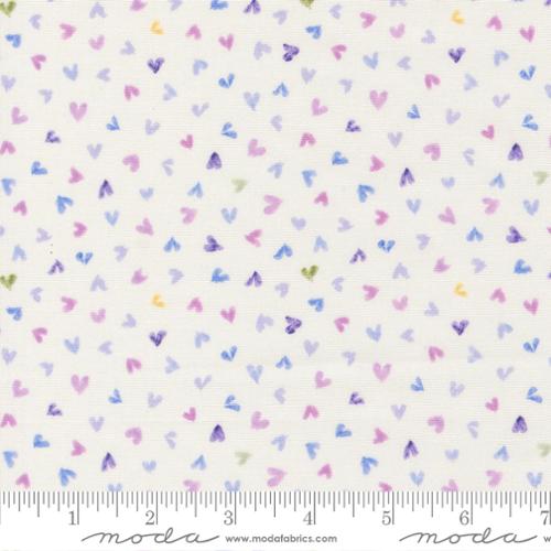 1 yard Pre-Cut Moda Delphinium Snowdrop