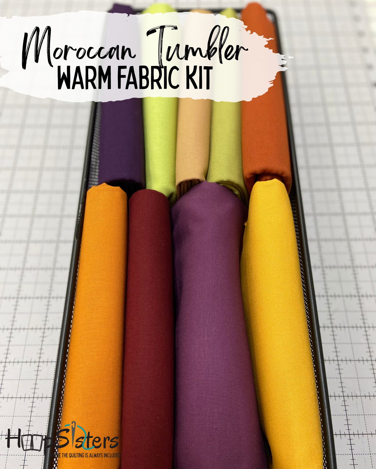 Moroccan Tumbler WARM FABRIC KIT Only