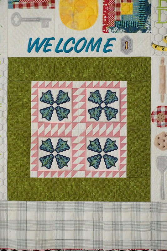 Oakleaf Quilt Section - Digital Download