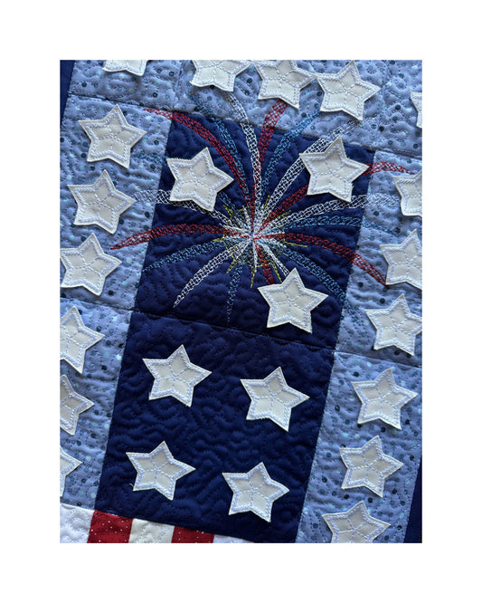 Patriotic Wall Hanging - Digital Download