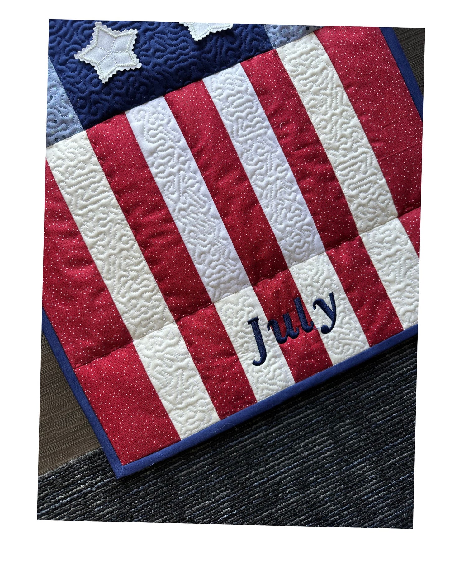 Patriotic Wall Hanging - Digital Download