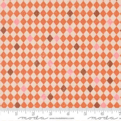 1 yard Pre-Cut Moda Pumpkin with Diamonds