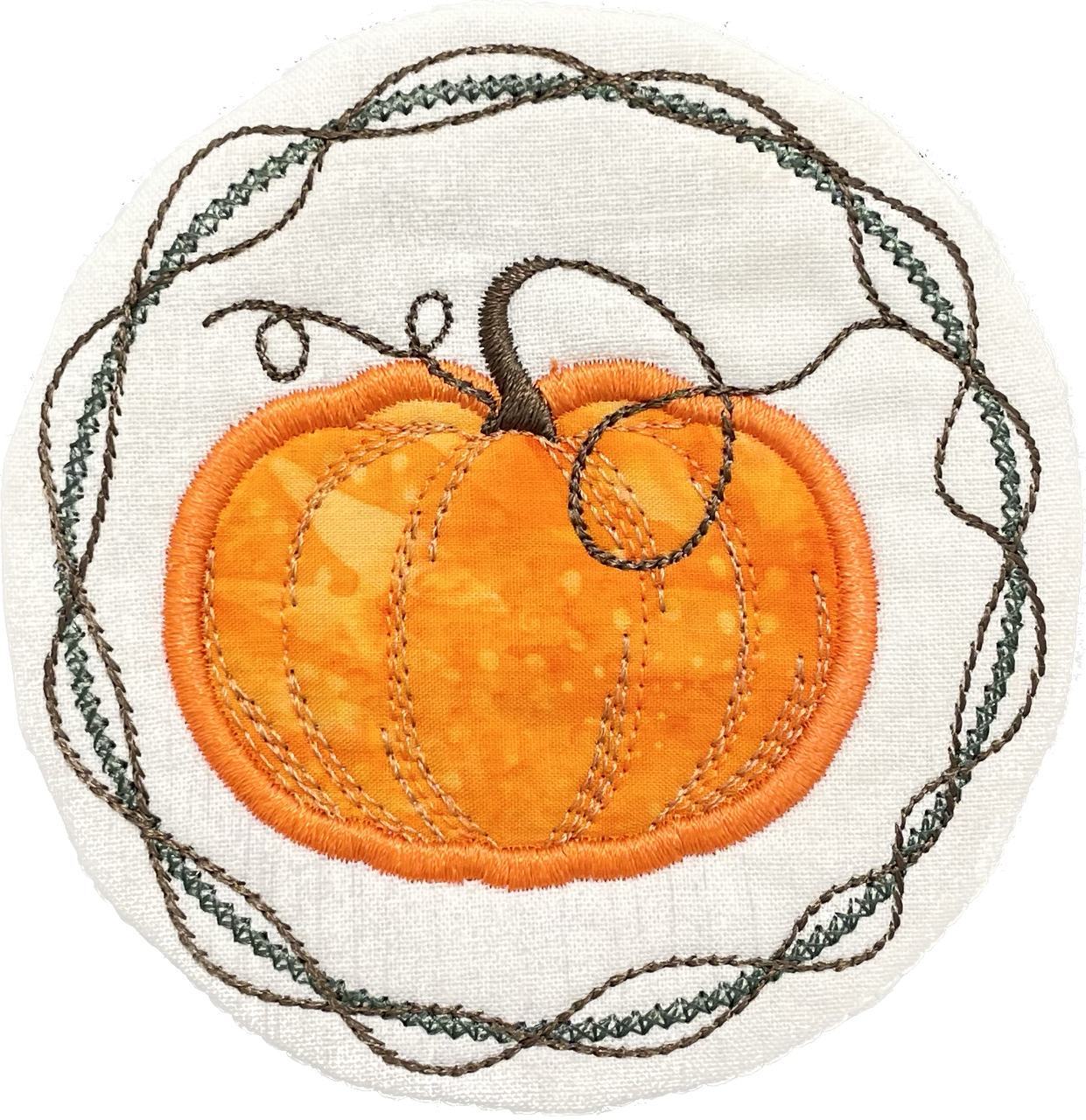 Pumpkin Coasters