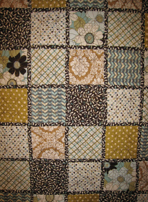 Here is the back of the Alayna Quilt included on Raising Daisies!