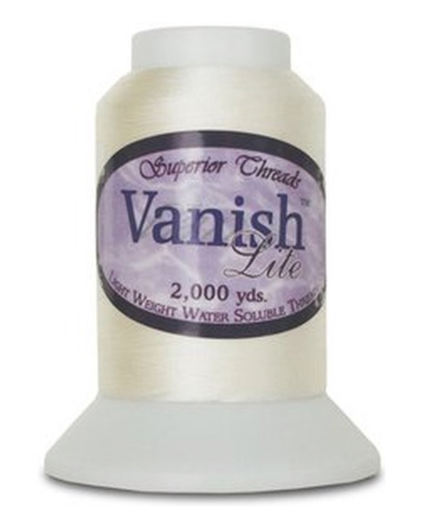 Vanish-Lite Water Soluble Thread 2,000 Yds.