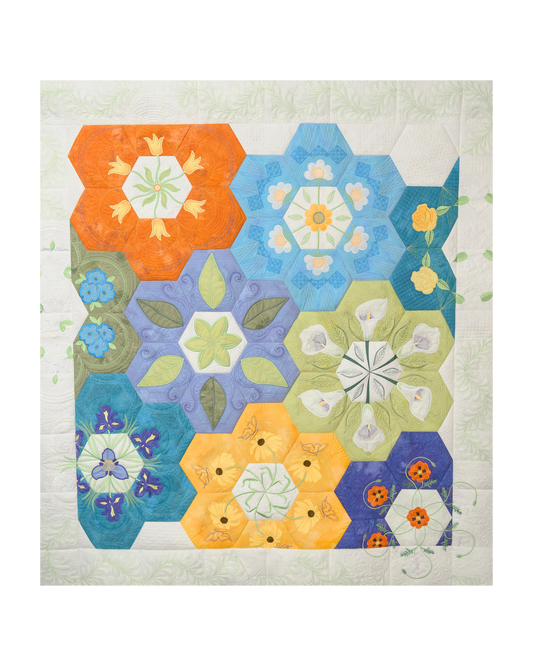 Grandmother's Flower Garden - Digital Download