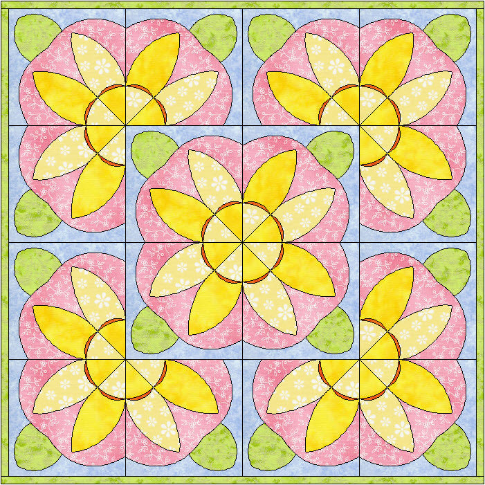 Small Wall Hanging "Spring Time" design!
