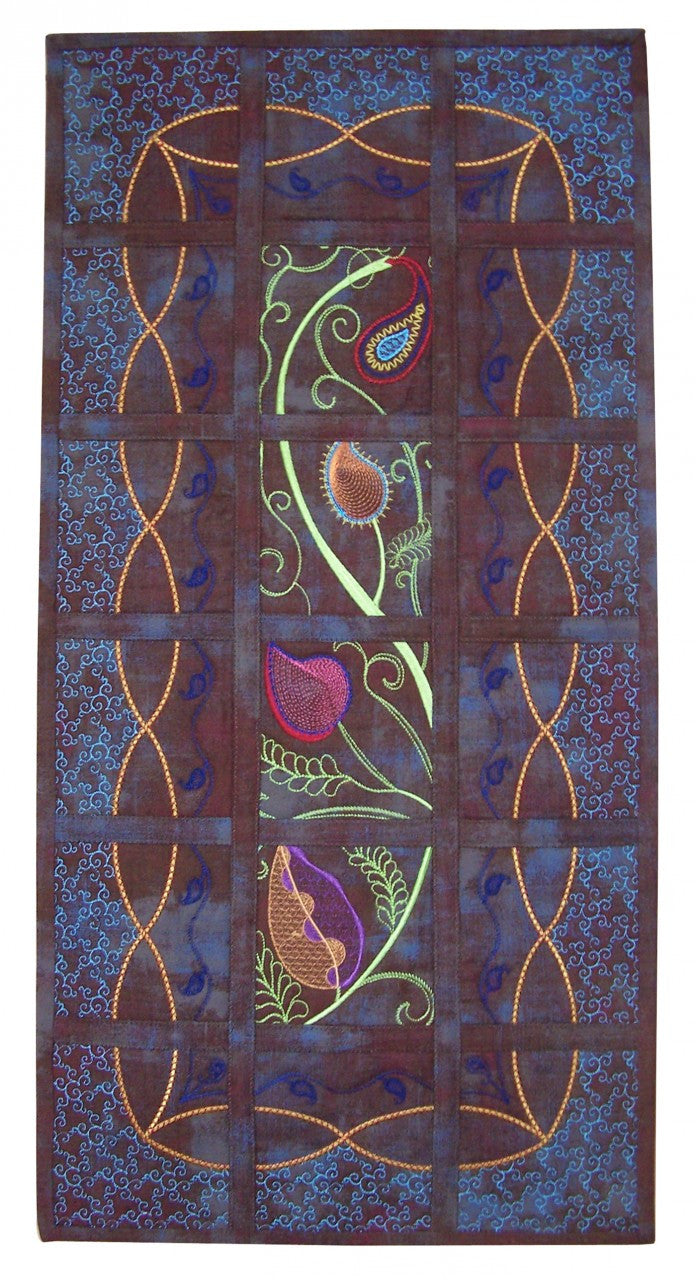 "Vines On The Wall" pattern instructions by Sharron Westerfield included. A free bonus through Febuary 2013.