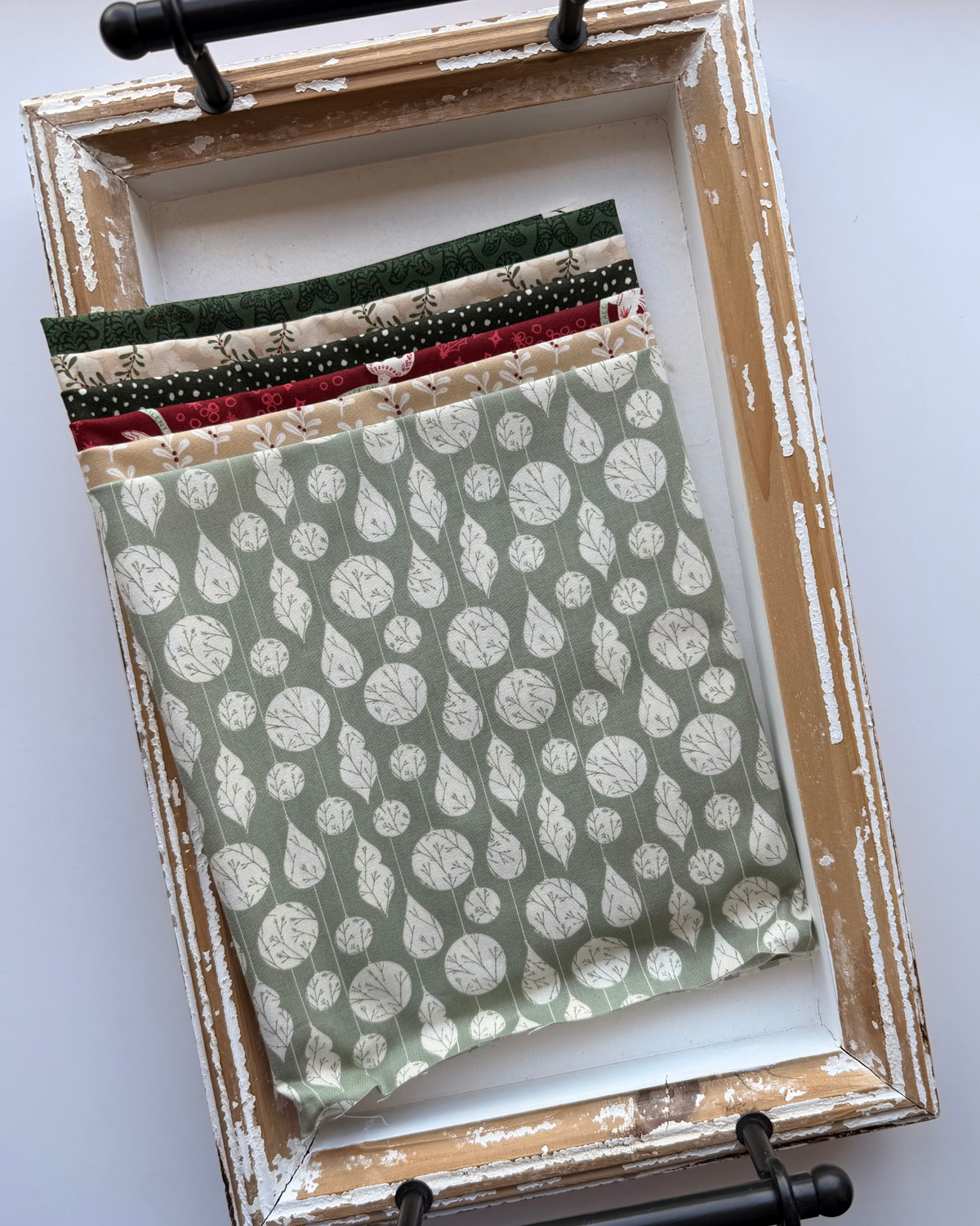 Vintage Christmas Fabric Bundle