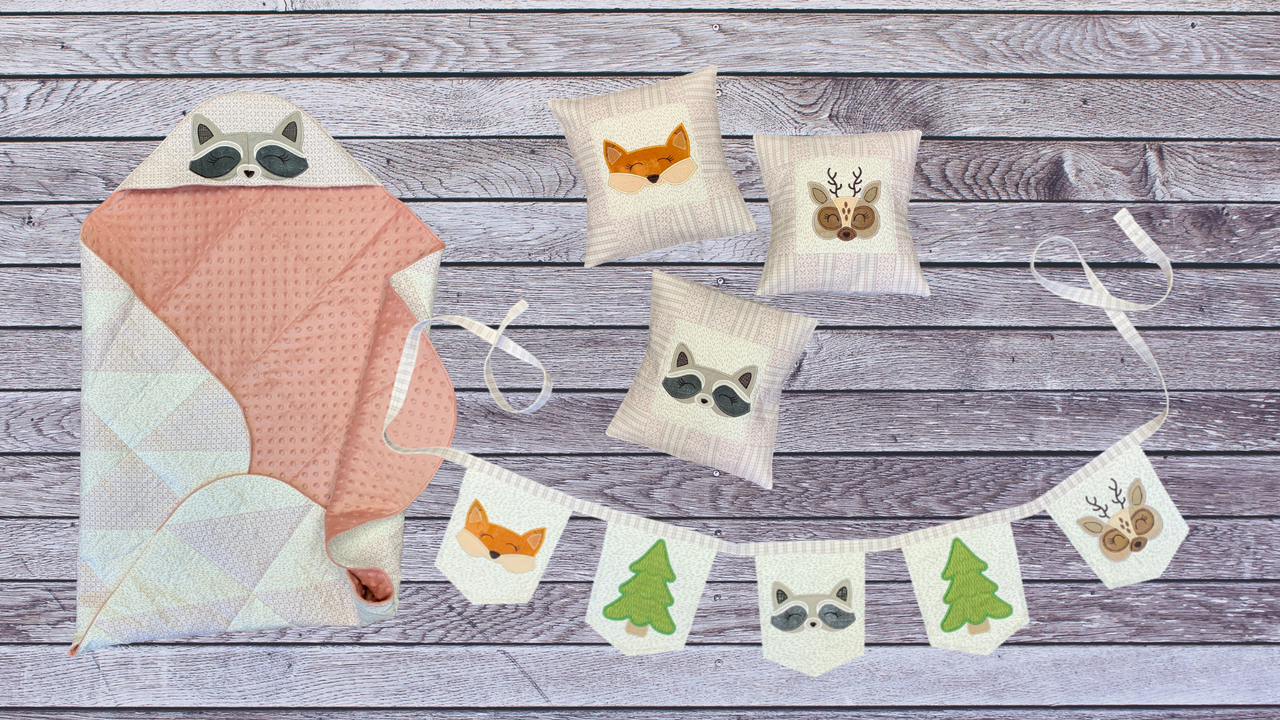 Woodland Animal Projects - USB