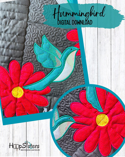 Hummingbird Wall Hanging - Digital Download