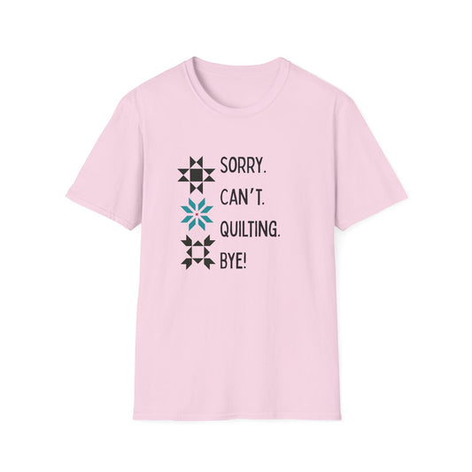 Sorry Can't Quilting Tee