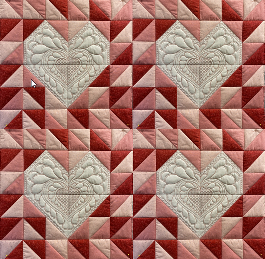 Heartfelt Half Squares - USB
