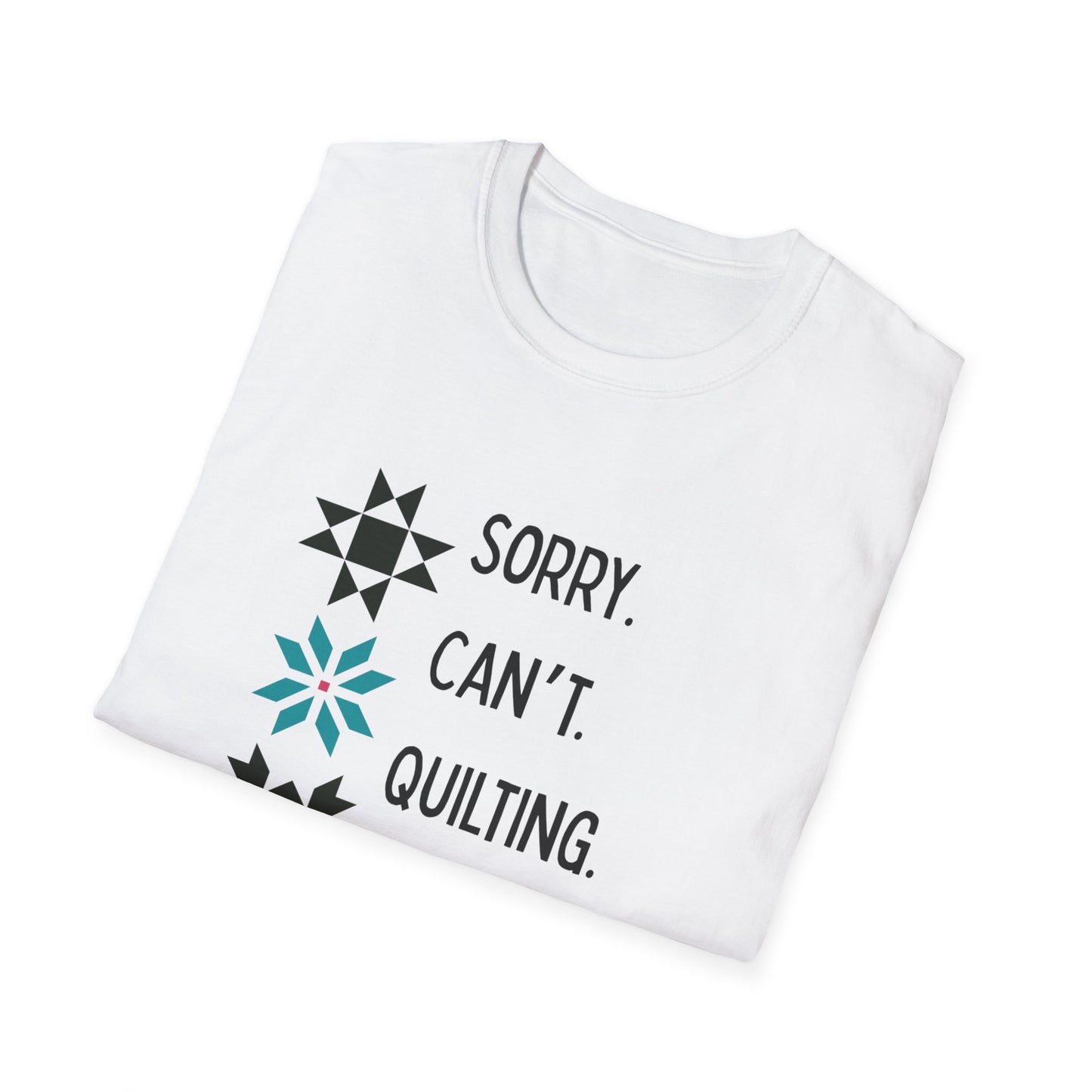 Sorry Can't Quilting Tee