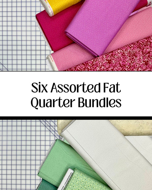 Assorted Fabric Bundles - 6 Fat Quarters