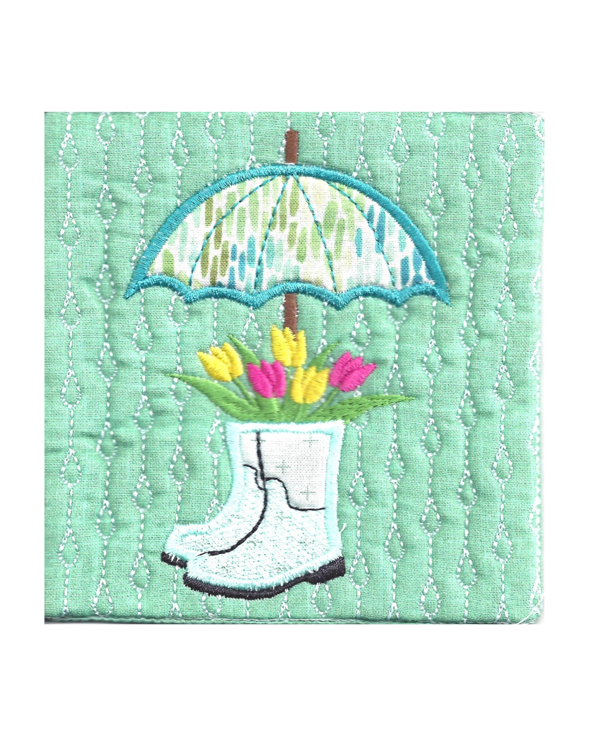 April Showers Block - Digital Download – HoopSisters