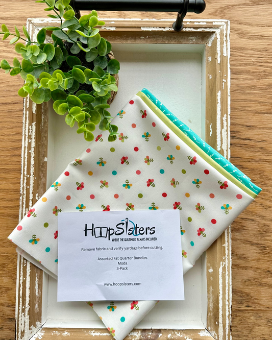 Assorted Fat Quarter Bundles - 3 Fat Quarters