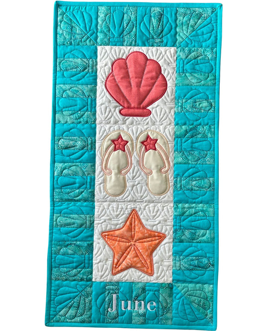 At the Beach Wall Hanging - Digital Download