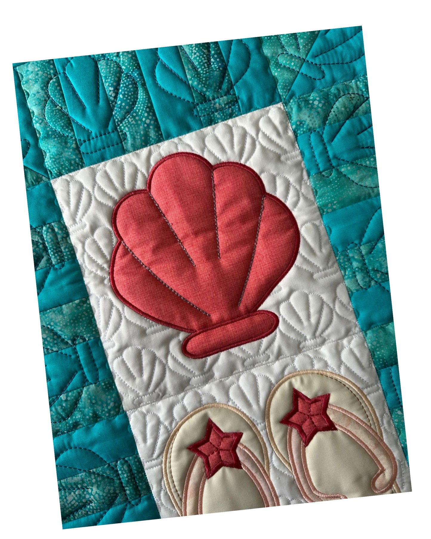 At the Beach Wall Hanging - Digital Download