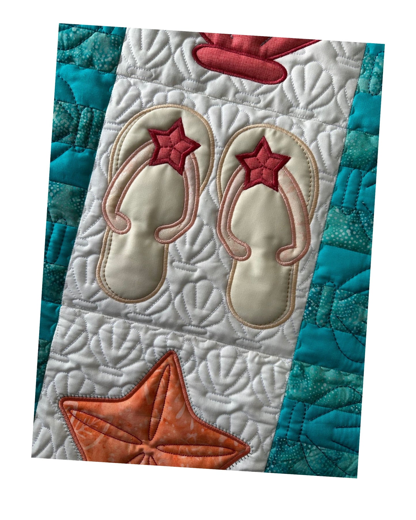At the Beach Wall Hanging - Digital Download