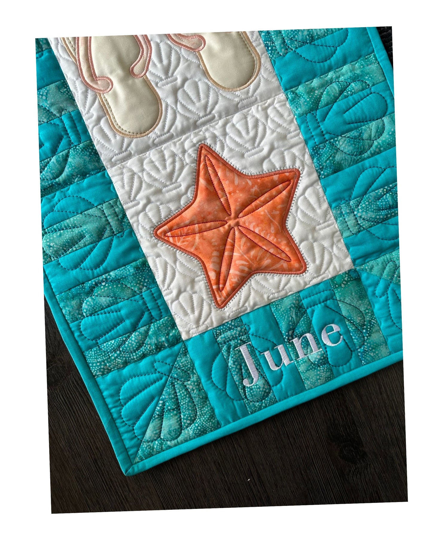 At the Beach Wall Hanging - Digital Download