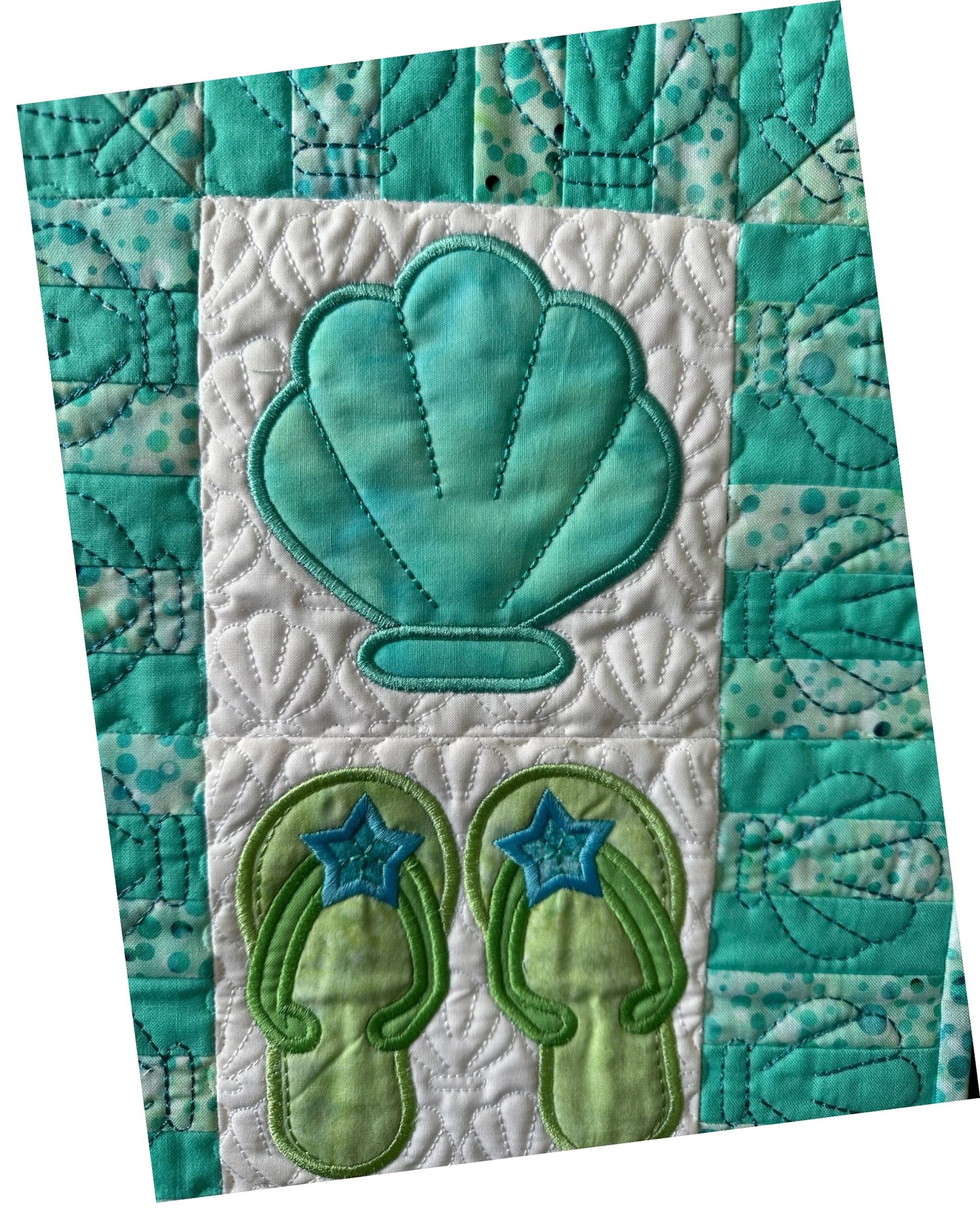 At the Beach Wall Hanging - Digital Download