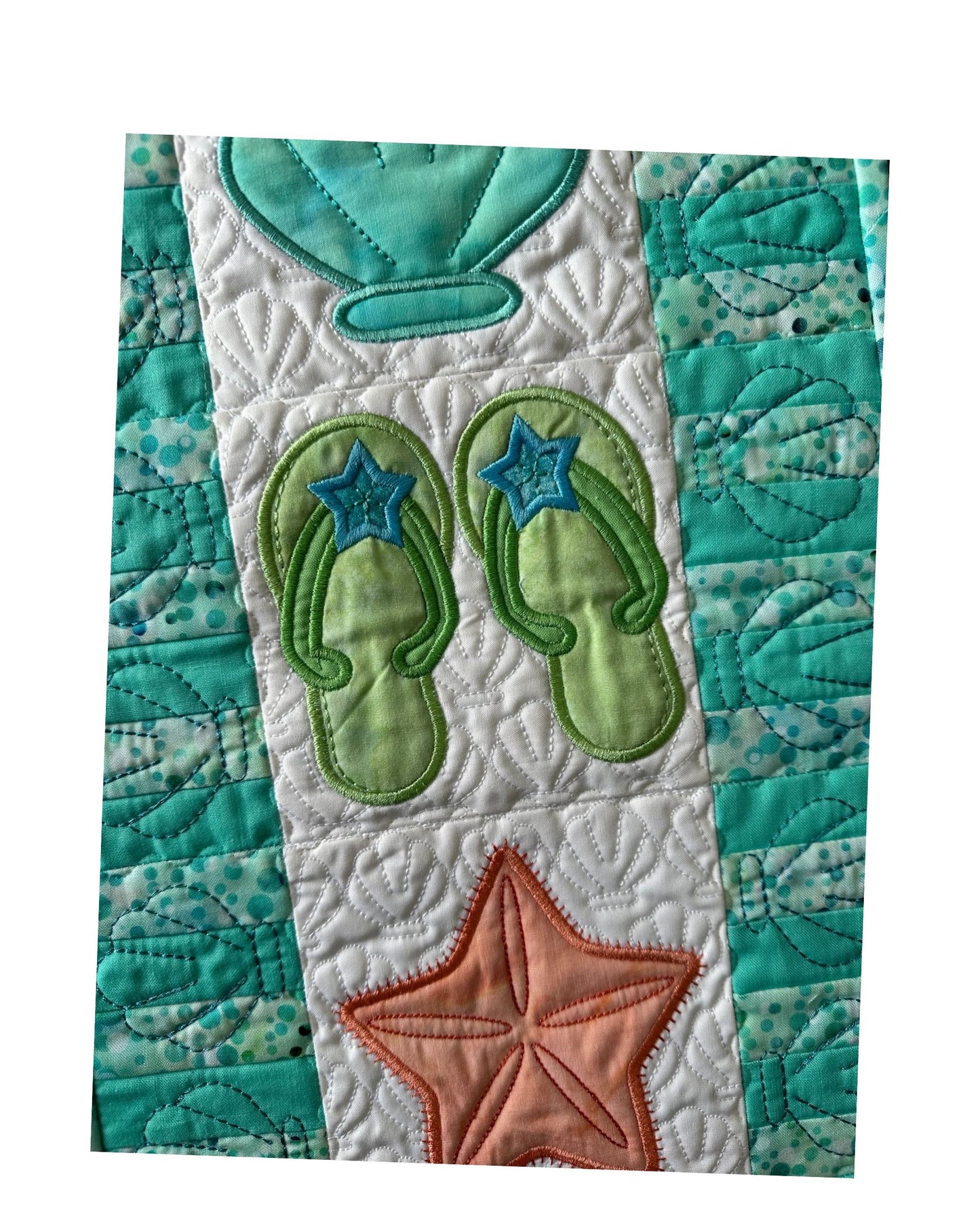 At the Beach Wall Hanging - Digital Download