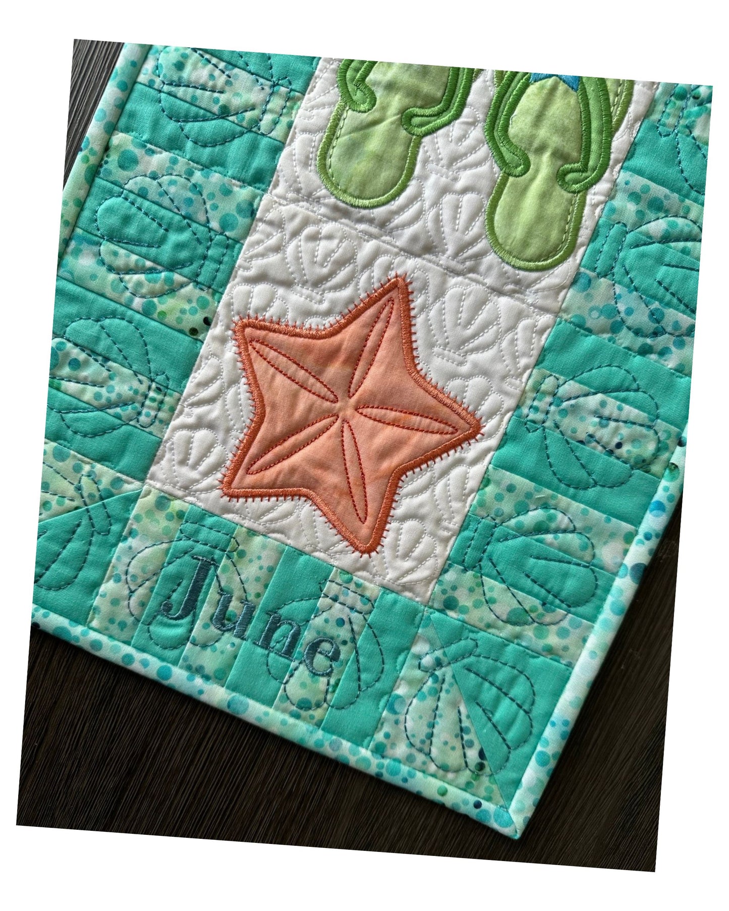 At the Beach Wall Hanging - Digital Download