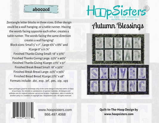 Autumn Blessings - Digital Download