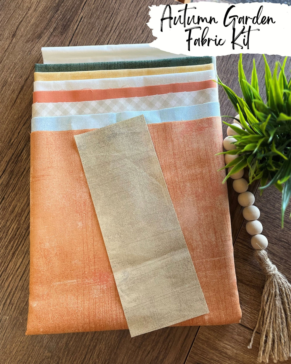 Autumn Garden Fabric Kit