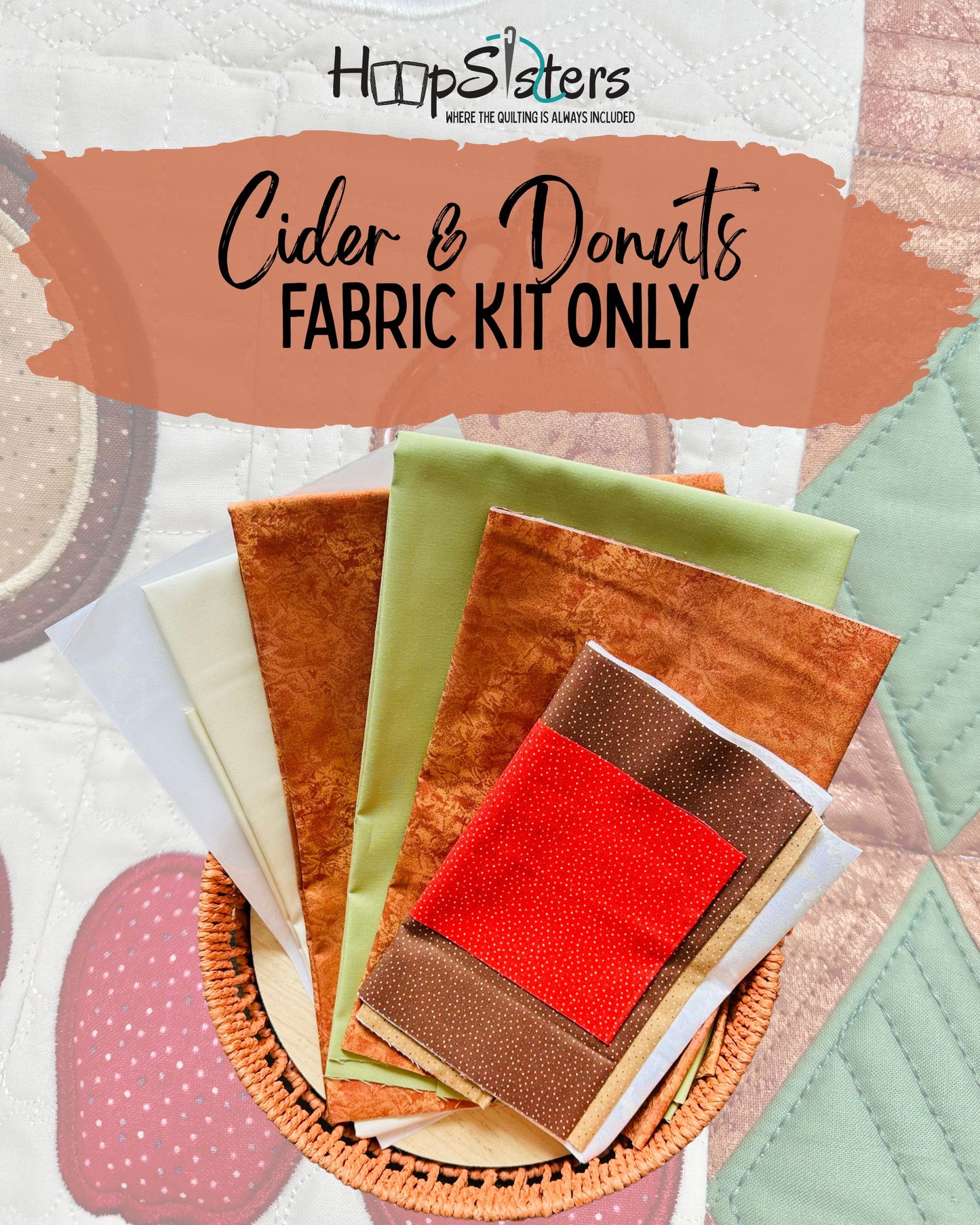 Cider & Donuts - Fabric Kit Only