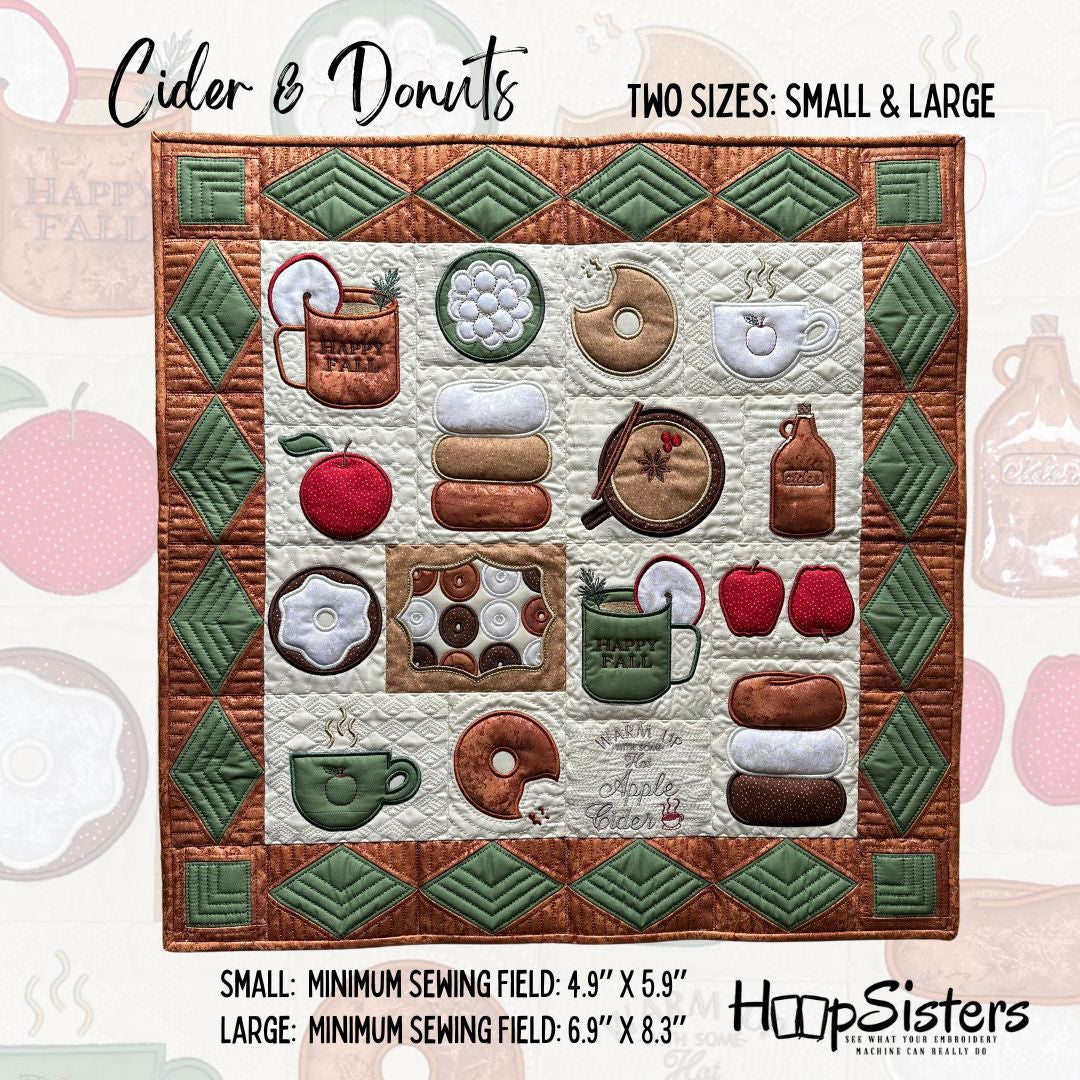 Cider & Donuts Wall Hanging
