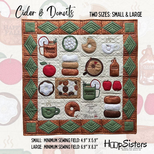 Cider & Donuts Wall Hanging