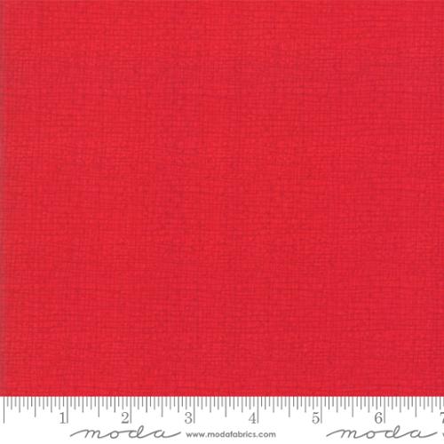 1 Yard Pre-Cut Fabric - Moda Thatched Crimson