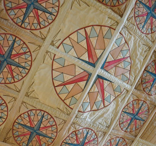 GPS Quilt Back